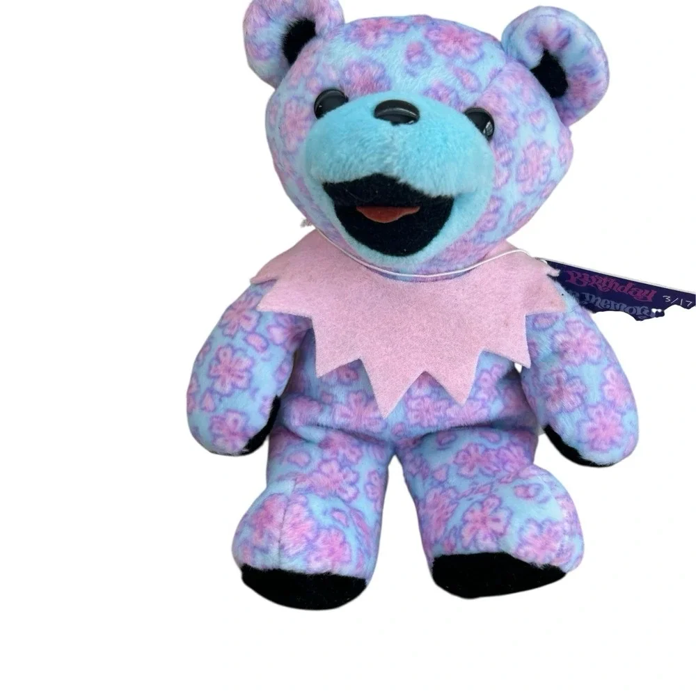 Gratful Dead‎ plush bear  2001 CHERISE 3/17/91 Capital Centre Steven Smith